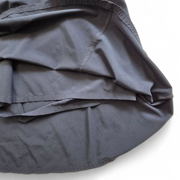 Athleta All Day Skort 12 Navy Blue Athletic Skirt Shorts Travel Athleisure Beach - Picture 6 of 11